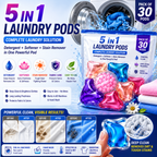 5 In 1 Laundry Pods For Washing Machine (Pack of 30)